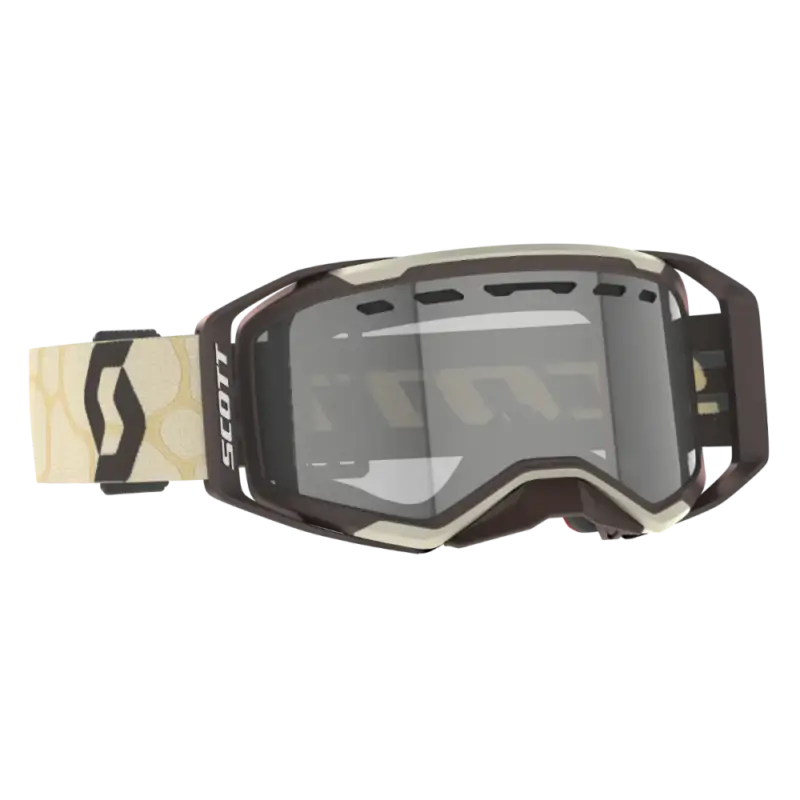 Actieprijs Scott Prospect 2.0 Enduro LS Crossbril Desert Beige / Bruin (Lens: Light Sensitive Grijs)