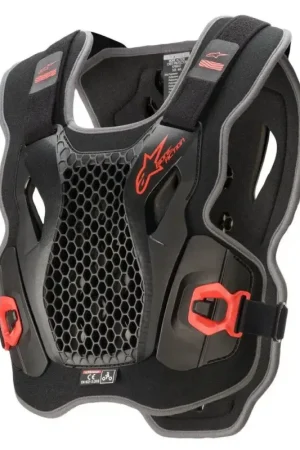 Gecertificeerd Alpinestars Bionic Action Bodyprotector Zwart / Rood