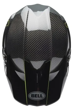 Bell 2026 Moto-10 Strike Helmklep Geel / Grijs Exclusieve Aanbieding