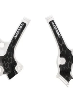 Hete Deal Acerbis X-grip Framebeschermers Wit / Zwart Yamaha YZ85 2022-2026