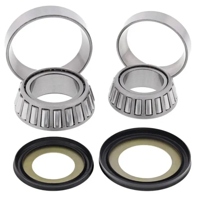 Favoriet All Balls Balhoofdlagers Kawasaki KX250 1979-1991 KDX200 1983-2006 KX500 1983-2004 KLX650R 1993-1996 KX125 1982-1991 KDX220R 1997-2005 KDX250 1981-1985, 1991-1994 KDX450 1982 KLX250 1994-1995, 2009-2010, 2018-2019 KLX250R 1994-1996 KLX250S 2006-2014 KL...