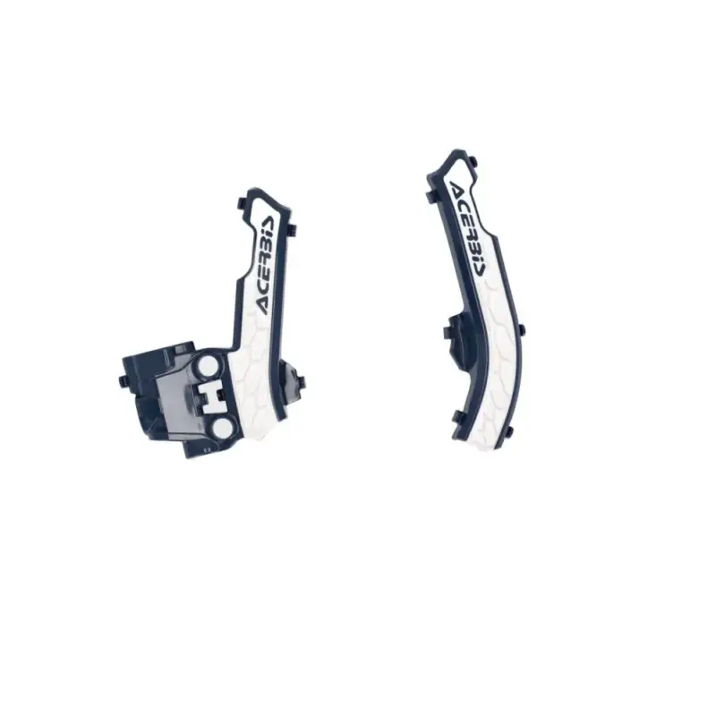 Acerbis X-grip Framebeschermers Blauw / Wit KTM SX50 2016-2023 Husqvarna TC50 2017-2026 GasGas MC50 2021-2024 Actieprijs