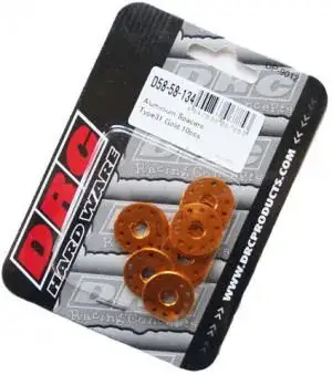 DRC Alminium Spacer M6 ?ª20 Type 31 10 stuks.-Goud Populair