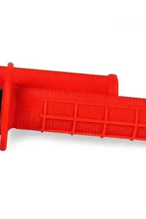 Meest Verkocht R-Tech R20 Lock-on Half Waffle Handvaten Fluor Rood