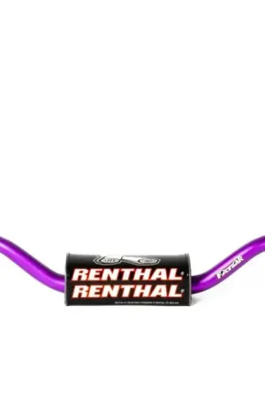 Hete Deal Renthal 604 Carmichael Fatbar Stuur OEM Honda Kawasaki Retro Paars