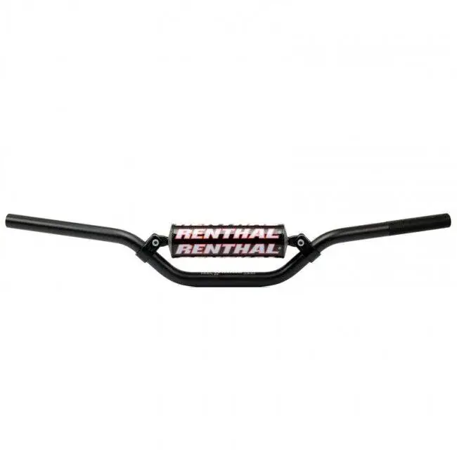 Beperkt Aanbod Renthal 825 Stuur 22mm +Pad KTM SX50 2009-2021 Husqvarna TC50 2017-2021 GasGas MC50 2021 Zwart