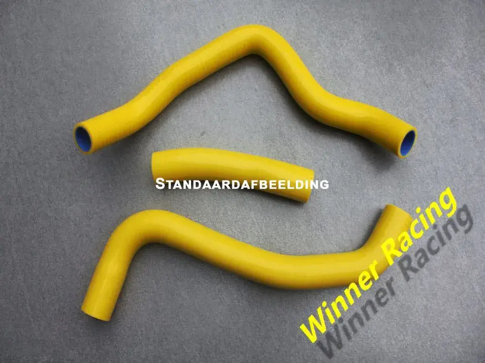 Winner Racing Silicone Radiateurslangen Geel Husqvarna TC450 TE450 TC510 2002-2013 TE510 2004-2013 TE400 2002-2003 Hete Deal