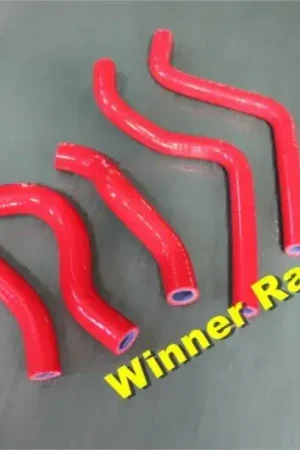 Exclusieve Aanbieding Winner Racing Silicone Radiateurslangen Honda CR125 2001-2002 Rood