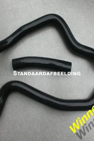 Dagaanbieding Winner Racing Silicone Radiateurslangen Honda CR125 2001-2002 Zwart