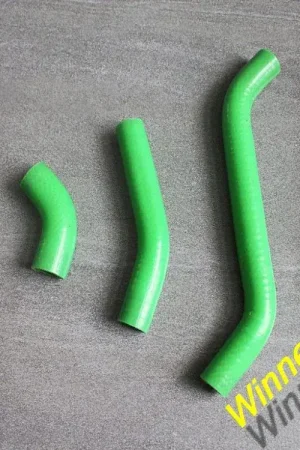 Winner Racing Silicone Radiateurslangen Kawasaki KX450F 2006-2008 Groen Superprijs