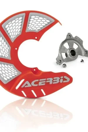 Acerbis X-Brake Voorremschijfbeschermer KTM SX85 2013-2016 Husqvarna TC85 2014-2016 Oranje Wit Actieprijs