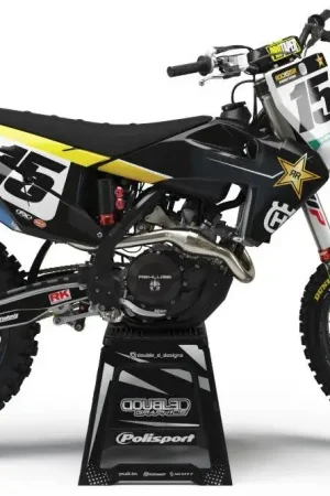 Outlaw Racing Stickerset Rockstar Energy Husqvarna TC125 TC250 FC250 FC350 FC450 2025-2026 Finale Uitverkoop