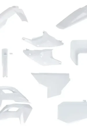 Acerbis 8-delige Plastickit Wit Husqvarna TE125 TE150 TE250 TE300 FE250 FE350 FE450 2024-2025 Tijdelijk Beschikbaar