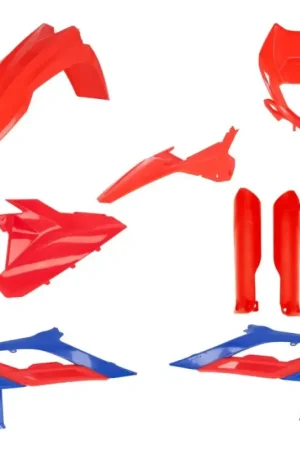 Direct Beschikbaar Acerbis Plastickit 8-Delig Rood / Blauw Beta RR125 RR200 RR250 RR300 RR390 RR430 RR480 2023-2024
