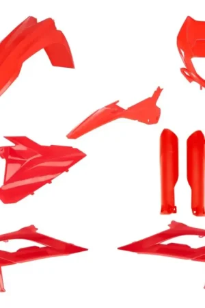 Bestel Nu Acerbis Plastickit 8-Delig Rood Beta RR125 RR200 RR250 RR300 RR390 RR430 RR480 2023-2024