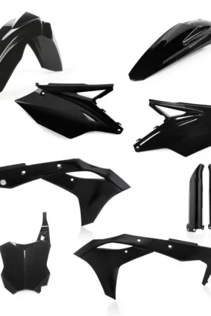 Acerbis Plastickit Kawasaki KX250F 2018-2020 Zwart Flitsaanbieding