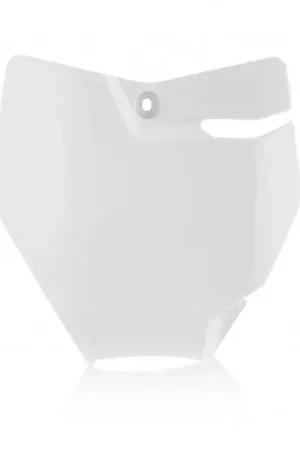 Veilige Betaling Acerbis Voornummerplaat Gas Gas MC65 2021 KTM SX65 2016-2021 Wit