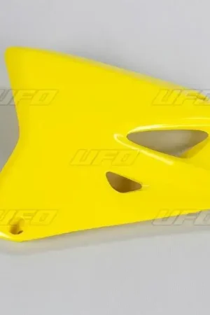 Goedkoop UFO Radiateurkap Suzuki RM85 2000-.. Geel
