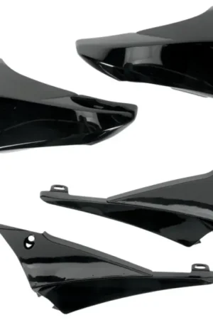Nu Kopen UFO Radiateurkappen (upper) Zwart Yamaha YZ450F 2010-2013