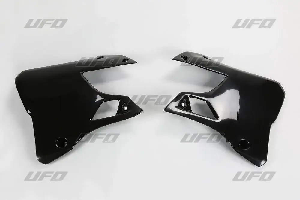 UFO Radiateurkappen Yamaha YZ125 YZ250 1996-2001 zwart Bestel Nu
