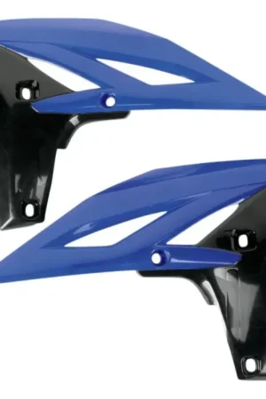 Actieprijs UFO Radiateurkappen Yamaha YZ250F 2010 reflex blauw/zwart -