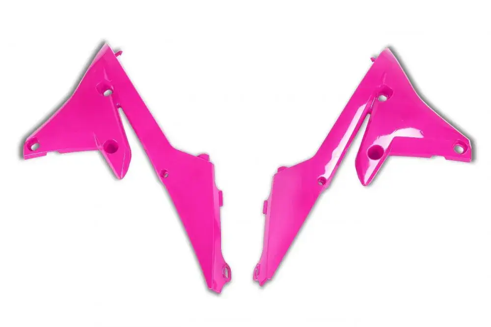 Hete Deal UFO Radiateurkappen Yamaha YZ250F YZ450F 2014-2017 WR250F 2015-2017 WR450F 2016-2017 Fluor Roze