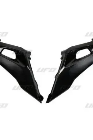 Voordeelprijs UFO Radiateurkappen Zwart Husqvarna TC125 FC450 FC250 FC350 TC250 2019-2022 TE250 TE300 FE450 FE250 FE350 TE125 TE150 FE501 TE350 2019-2024