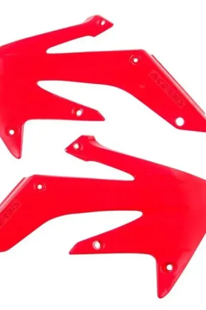 Korting Acerbis Radiateurkappen Honda CRF250R 2004-2009 CRF250X 2004-2018 Rood 2000