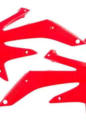 Koop Vandaag Acerbis Radiateurkappen Honda CRF450R 2005-2008 CRE450F 2005-2006 Rood