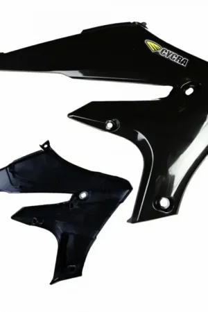 Actieprijs Cycra Powerflow Radiateurkappen Zwart Yamaha YZ450FX 2021-2025 YZ250FX 2021-2026 YZ250F 2019-2021 YZ450F 2018-2022 WR250F 2021 Fantic XX250F XX450F 2023-2024