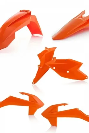 Acerbis Plastickit KTM EXC125 EXC200 EXC250 EXC300 EXC-F250 EXC-F350 EXC-F450 EXC-F500 2017-2019 Oranje Direct Verzonden
