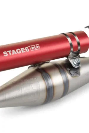 Uitlaat Stage6 Pro Replica MKII rood Minarelli Horizontaal 2 Takt Must-Have