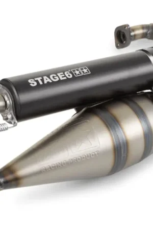 Nu Kopen Uitlaat Stage6 Pro Replica MKII zwart Minarelli Verticaal 2 Takt