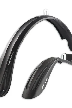 Aanbieding Simpla Spatbordenset raptor long 26/28 inch zwart