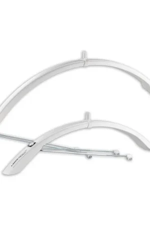 Gecertificeerd Simpla Spatbordenset urban 45 long 28 inch wit