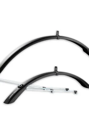 Dagaanbieding Simpla spatbordenset urban 45 long 28 inch zwart