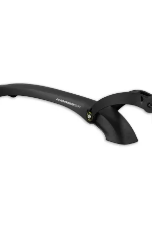 Beperkte Voorraad Simpla Achterspatbord hammer pro 24/29 inch zwart/geel