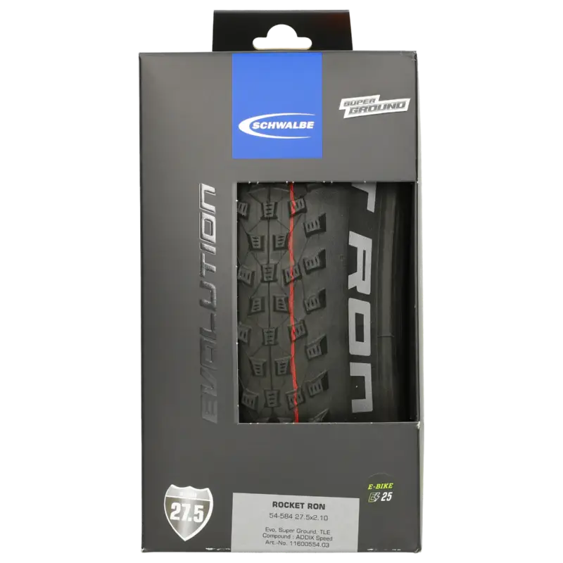 Vouwband Schwalbe Rocket Ron Addix Speed Super Ground 27.5 x 2.10" / 54-584 mm Seizoensaanbieding