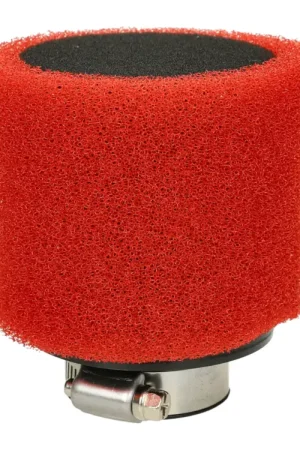Mezoly luchtfilter Ø28-35mm recht rood/zwart Seizoensaanbieding