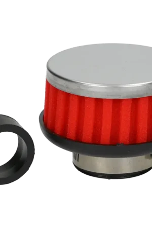 Beste Prijs Mezoly luchtfilter kort model Ø28-35mm recht rood