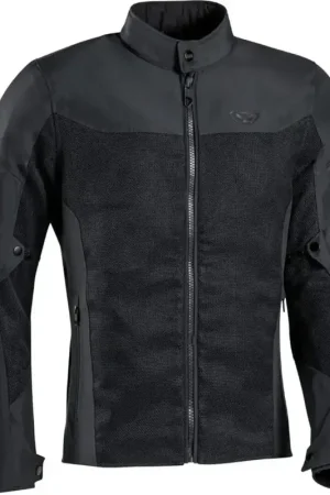 Betaalbaar Motorjas IXON Fresh zwart