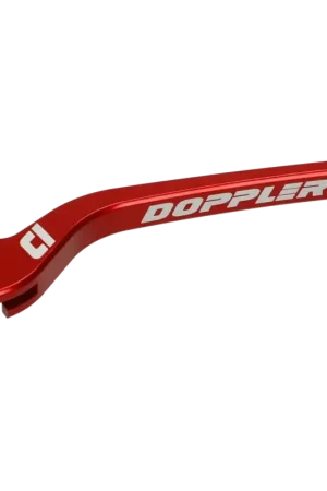 Remhevel Doppler CNC voor MBK Booster, Yamaha Bws links rood (vanaf 2004) Premium