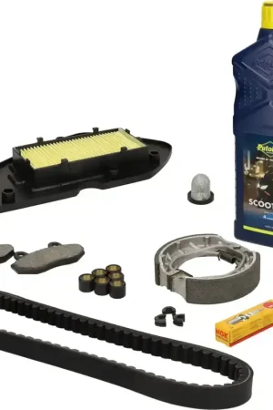 Onderhoudspakket AGM VX / BTC Riva 50cc 4 Takt Euro4 / Euro5 25km (papieren luchtfilter) Dagaanbieding