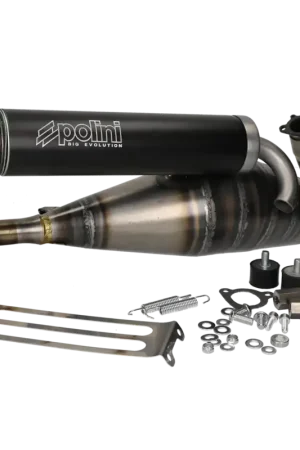 Lage Kosten Polini 70cc Evolution Cross uitlaat voor Piaggio 50cc 2-takt (lang carter)