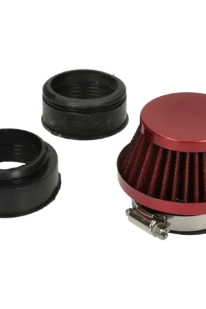 Luchtfilter Mezoly Ø44-54mm kort model rood Actieprijs