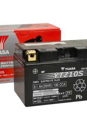 Accu Yuasa gel YTZ10S Gel 12V 9.1AH onderhoudsvrij Goedkoop