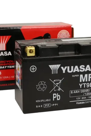 Accu Yuasa gel YT9B Gel 12V 8.4AH onderhoudsvrij Veilige Betaling