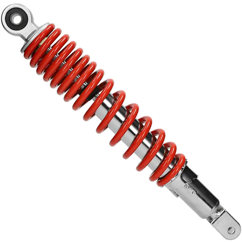 Schokbreker DMP Chroom / Rood 340 mm Dagaanbieding