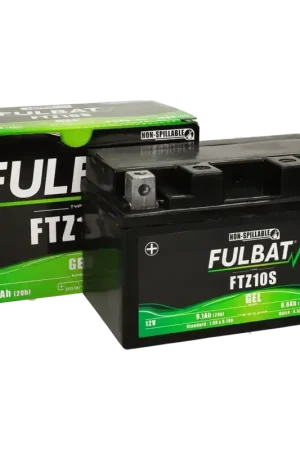 Accu Fulbat YTZ10S Gel SLA 12V 8.6Ah onderhoudsvrij Flitsaanbieding