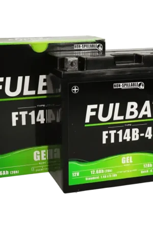 Favoriet Accu Fulbat YT14B-4 Gel SLA 12V 12Ah onderhoudsvrij